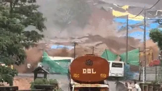 Heavy rain causes landslide near tunnel project in Kerala’s Wayanad; workers rescued, search continues