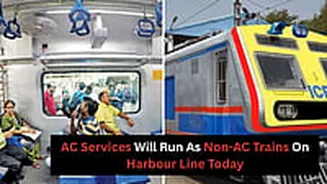 Mumbai Local Passengers Take Note! THESE Central Railway AC EMU Services Will Run As Non-AC Trains On Harbour Line Today - Details Here