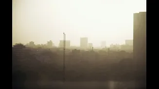 Sandstorm Conditions Expected in Gurgaon with High Temperatures