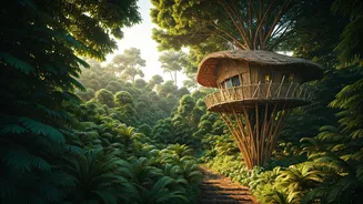 Sleep Deep Inside Bamboo Treehouses Located In Hidden Wayanad Valleys