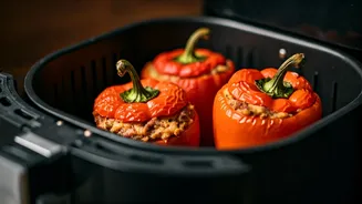The Air Fryer Hack That Makes Stuffed Peppers Better