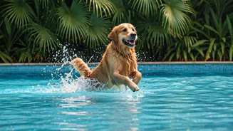 Furry Buddies Splash Away Heatwaves Inside Premium Pet Boardings