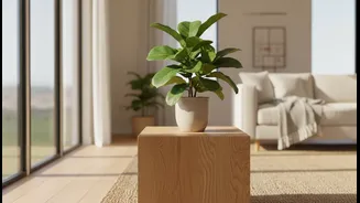 A Better Connection To Nature Can Begin With Light, Wood And One Plant