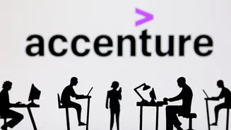 Why did Accenture's stock crash to a 9-year low?