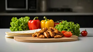 Healthy Office Wraps Ready With Just Five Ingredients