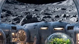 NASA's Selected Moon Base Investigations In Context: Three Science Projects Will Study Lunar Living Conditions