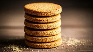 Bake Crispy Nutrient-Dense Amaranth Biscuits For Breakfast Feeds