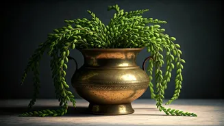 Upcycle Ancient Heavy Brass Vessels Into Stunning Statement Planters