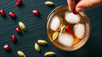 Elevate Your Sips: Delicious Cardamom & Pomegranate Drink Creations