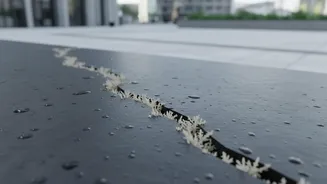 Self Healing Concrete Technology Uses Bacteria To Auto Fix City Potholes During Heavy Rains