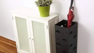 Transform your entryway with umbrella stands