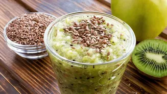 Crush 4 PM Office Cravings Fast Easy Date-And-Nut Balls And Roasted Flaxseeds