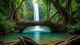 Meghalaya Monsoon Itinerary: Waterfalls, Root Bridges, Clean Villages