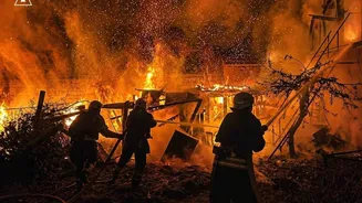 Ukrainian Drone Strikes Continue to Target Russian Oil Facilities Amid Escalating Conflict