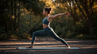 Open Up Your Tight Hips Using Warrior II Posture