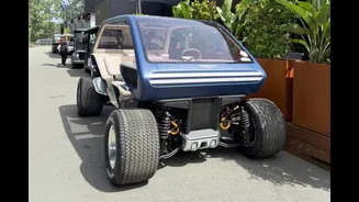 Genesis cria um carrinho de golfe de 162 cv que anda de lado e faz 161 km/h