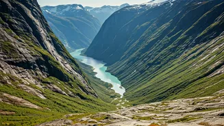 Norway's Majestic Glacial Valleys: A Hiker's Dream Destination