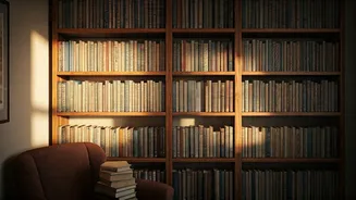 Book-Drenched Shelves Make Homes Feel Alive