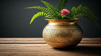 Upcycle Vintage Brass Vessels Into Quirky Tabletop Plant Containers