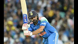 [WATCH] Rohit Sharma reacts angrily after young fan grabs his hand