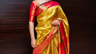 How To Craft Sustainable Upcycled Window Drapes From Vintage Silk Sarees For Vibrant Room Makeovers