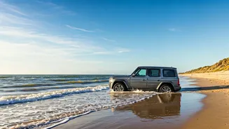 Vagator Beach Blunder: Tourists' SUV Gets Stuck, Sparking Outrage Over Beach Rule Violations