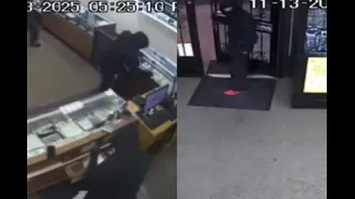 Masked Robbers Steal Gems Worth $170,000 From California Store, Owner Opens Fire | Video