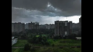 Low-Pressure Systems in Bay of Bengal Bring Heavy Rainfall to Eastern India