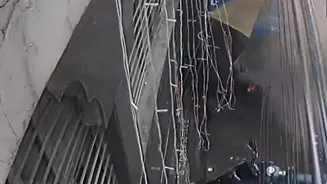 Satya Niketan Horror: CCTV Captures Delhi PG Building Crashing Down, 7 Dead - VIDEO