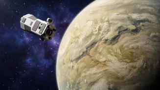 India's Space Agency ISRO Shukrayaan Sensors Target Environment Beneath Venus's Sulfuric Layer