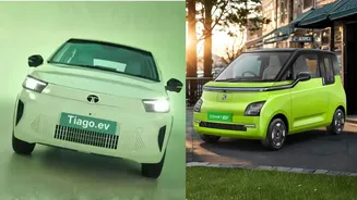 Tata Tiago EV vs MG Comet - Which Budget Electric Car Wins?