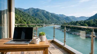 Work From Ganga Banks: Rishikesh Co-Living Hubs Attract Tech Freelancers From Jaipur
