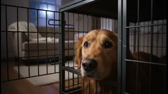 Storm-Frightened Pets Need Secure Exits And Fewer Sudden Household Noises
