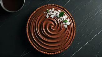 Elegant Earl Grey Chocolate Tart: A No-Bake Dessert That Impresses Effortlessly