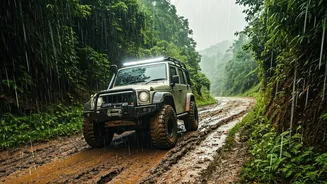 Rain Brings India's Toughest Off-Road Routes Alive