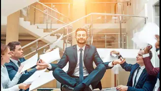 Meditation at Work: A Simple Guide to Finding Calm Amid Chaos