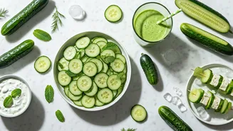 Cool Cukes: 10 Refreshing Cucumber Delights for a Zesty Summer