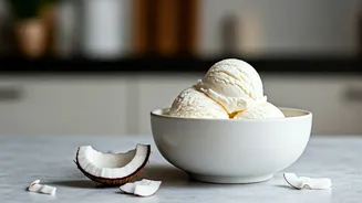 The Ultimate Lazy Girl No-Churn Tender Coconut Ice Cream