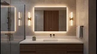 Swap Harsh White Light For A Softer, More Flattering Bathroom Glow