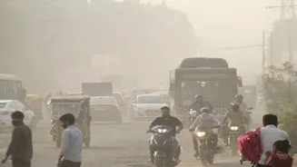 Delhi AQI today: Air quality improves slightly, still in ‘poor’ category
