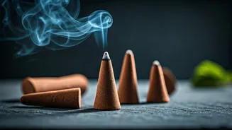 Slow-Burning Cedarwood Incense Cones Beat Musty Monsoon Apartment Odors