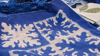 How Batik Prints Merge Traditional Artisanal Craft With Sleek Contemporary Furniture Styles