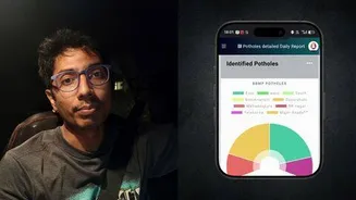 Bengaluru engineer Gaurav Sen builds AI tool preparing pothole complaints