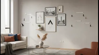 How to achieve high-end rental flat designs using damage-free wall mounting accessories