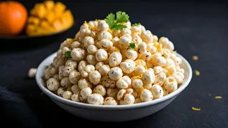 Food Bloggers Are Going Viral Over Tangelo Zest Makhana Chaat