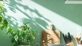 The Design Lesson From The New Small-Space Gardening Trend: Kitchen Corners With Greenery