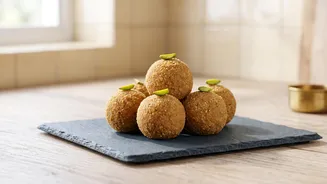 Sunth Panjiri Truffles In The Story Of Three Janmashtami Recipes