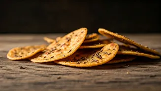 Upcycle Your Leftover Parathas Into Crunchy Baked Cumin Chips Instantly