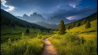 How rain-shadow locations maintain high safety indexes for tourists fleeing rainy mountain landslides