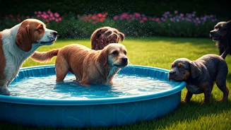 Beat Extreme June Heat With Neighborhood Pet Pool Parties
